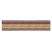 Chemin De Table Court Tissu de boue africain contemporain (Horizontal)