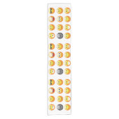 Chemin De Table Court tissu de table emojis (Devant)