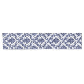 Chemin De Table Court Toile bleu (Horizontal)