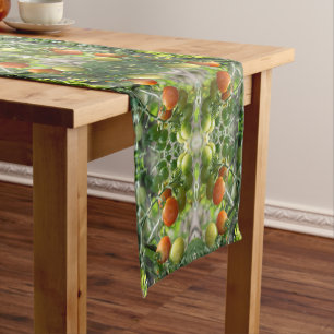 Chemin De Table Court Tomates cerises de jardin Nature Abstraite