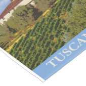 Chemin De Table Court Toscane Italie Poster Table Runner (Coin)