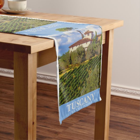 Chemin De Table Court Toscane Italie Poster Table Runner (In Situ)