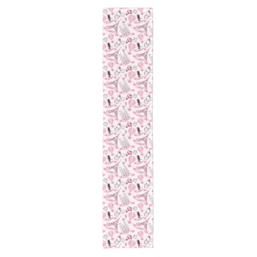 Chemin De Table Court Tour Eiffel Tour Eiffel Coureur de table (Devant)