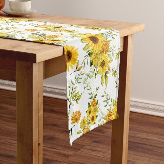 Chemin De Table Court Tournesol 8 (In Situ)