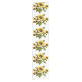 Chemin De Table Court Tournesols (Devant)