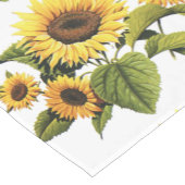 Chemin De Table Court Tournesols (Coin)