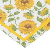 Chemin De Table Court Tournesols (Coin)