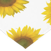 Chemin De Table Court Tournesols Jaunes Pays rustique (Coin)