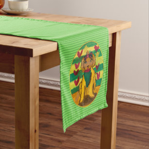 Chemin De Table Court Toutou "Art par les enfants"