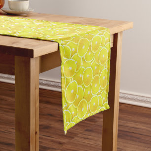 Chemin De Table Court Tranches de citron