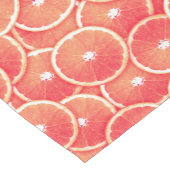Chemin De Table Court Tranches de pamplemousse rose (Coin)