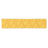 Chemin De Table Court Tranches orange (Horizontal)