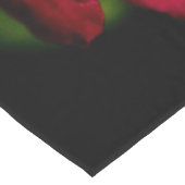 Chemin De Table Court Trcna de fleurs sauvages pourpres (Coin)