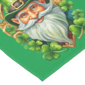 Chemin De Table Court Trèfles & Lutins de la Saint-Patrick (Coin)