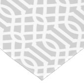 Chemin De Table Court Trellis gris (Coin)