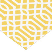 Chemin De Table Court Trellis jaune (Coin)