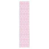 Chemin De Table Court Trellis rose (Devant)