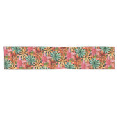 Chemin De Table Court tropical/hawaïen/floral/fleur (Horizontal)
