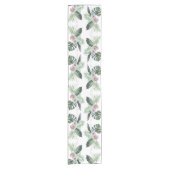 Chemin De Table Court Tropical table runner été rustique événement, (Devant)