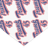 Chemin De Table Court Trump-45-Blue (Coin)