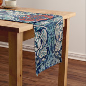 Chemin De Table Court Tulip et Rose, William Morris (In Situ)