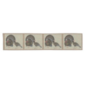 Chemin De Table Court Turkeys Standard Bronze Portrait (Horizontal)