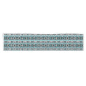 Chemin De Table Court Turquoise, Black & White Tribal Mug (Horizontal)