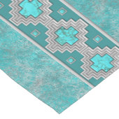 Chemin De Table Court Turquoise du sud-ouest (Coin)