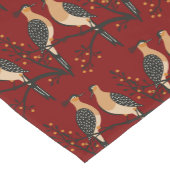 Chemin De Table Court Two Turtle Doves Cut-Out Stencil Retro Style 7 (Coin)