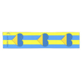 Chemin De Table Court Ukraine Drapeau bleu jaune Thunder_Cove (Horizontal)