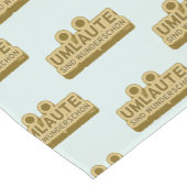 Chemin De Table Court UMLAUT Enseignant ou étudiant de langue allemande (Coin)