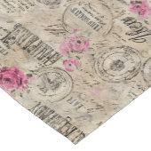 Chemin De Table Court Un Ephémère français série 24 (Coin)