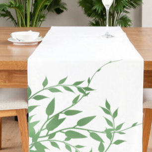 Chemin De Table Court Une verdure élégante