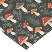 Chemin De Table Court Vacances boisées enchantées (Coin)