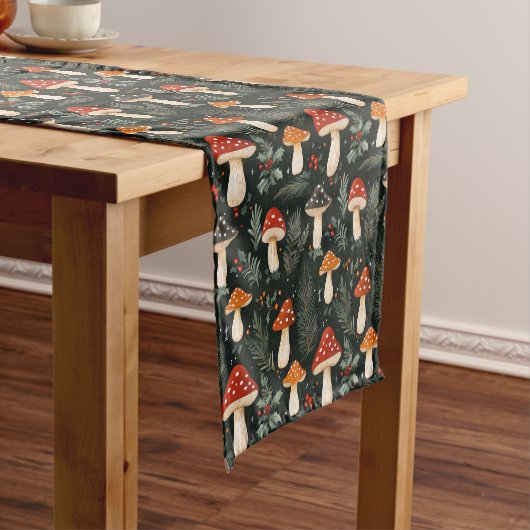 Chemin De Table Court Vacances boisées enchantées (In Situ)