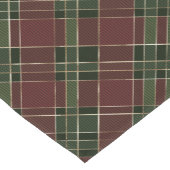 Chemin De Table Court Vacances de Noël vert de Bourgogne (Coin)