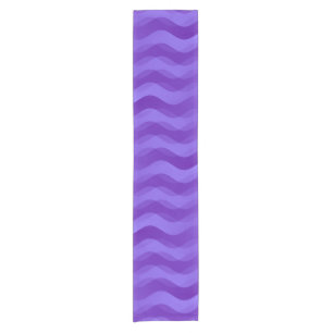 Chemin De Table Court Vagues douces violettes + vos idées