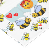 Chemin De Table Court Valentines Bumblebee, coureur de nappes (Coin)