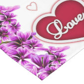 Chemin De Table Court Valentines Floral (Coin)