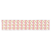 Chemin De Table Court Valentines Giraffe, coureur de nappes (Horizontal)