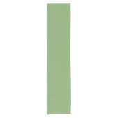 Chemin De Table Court Vert Sauge (Devant)