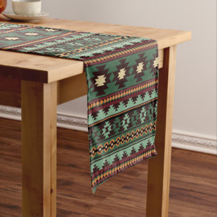 Chemin De Table Court Vert tribal du sud-ouest