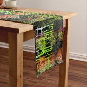 Chemin De Table Court "Vibrant Afrocentric Chic" : (In Situ)