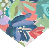 Chemin De Table Court Vibrant Garden Symphony (Coin)