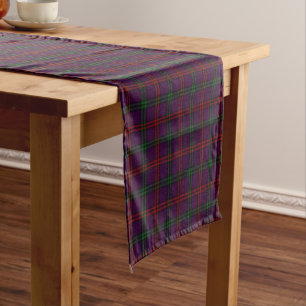 Chemin De Table Court Vieux plaid de tartan écossais de Montgomery de