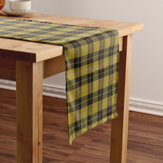 Chemin De Table Court Vieux plaid de tartan écossais de robe de Barclay (In Situ)