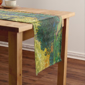 Chemin De Table Court Vincent van Gogh - Paysage à Twilight (In Situ)