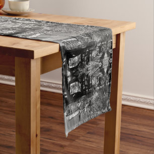 Chemin De Table Court Vintage France Paris Dame Librairies