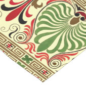 Chemin De Table Court Vintage grec Motif (Coin)