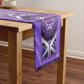 Chemin De Table Court violet W3 (In Situ)
